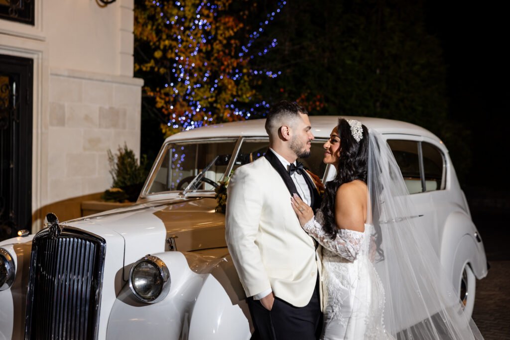 Still from Selena and Adrian's wedding film